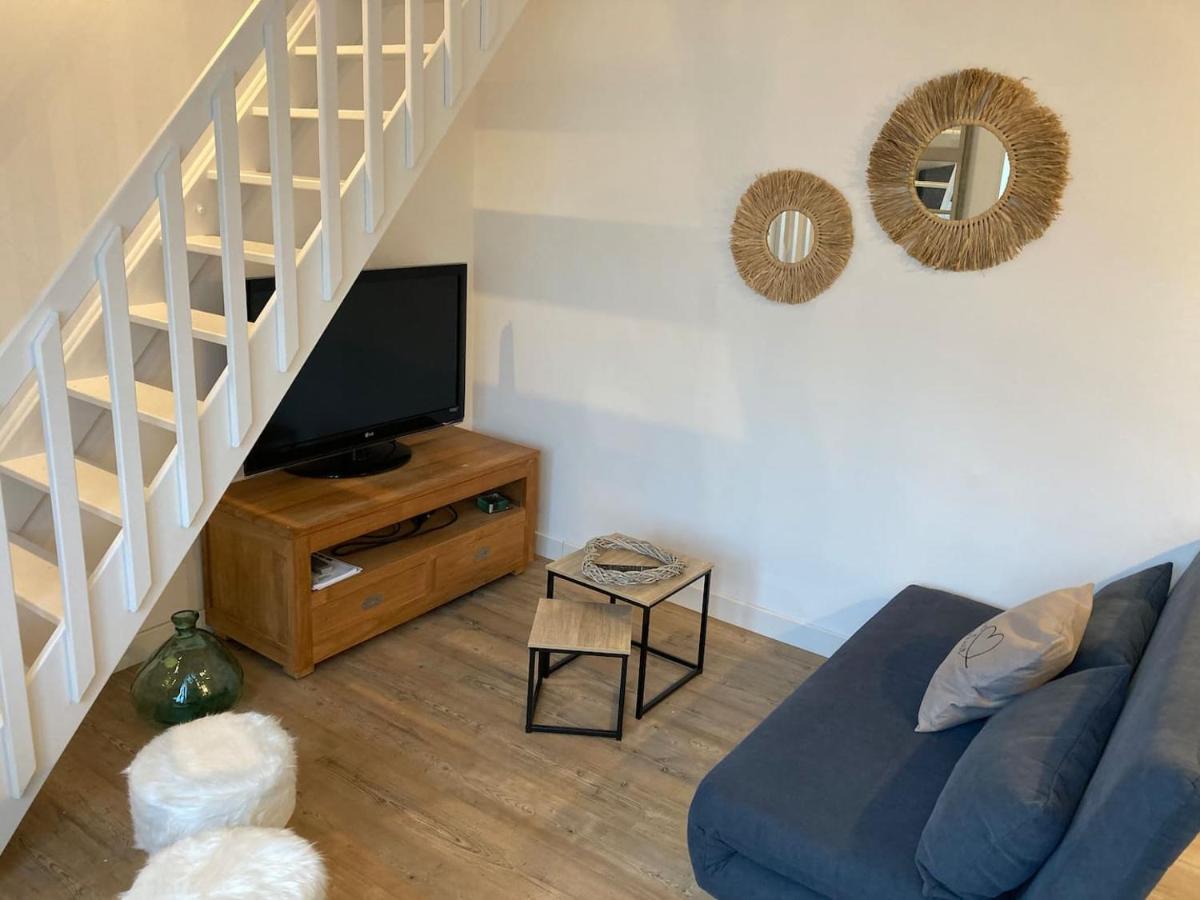 Appartement cosy en duplex à 50m de la plage Le Portel Esterno foto